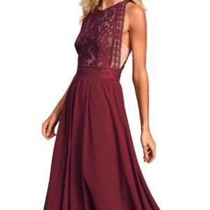 Lulus Forever and Always Formal Dress sz S